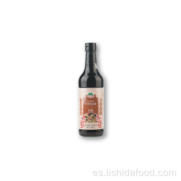 Botella de vidrio de 500 ml de vinagre balsámico